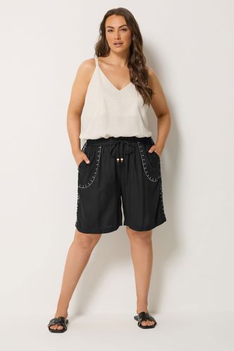 Yours Short Noir Brodé Size 44 - Yours - Modalova