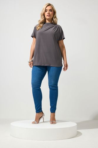 Top À Épaules Drapées Gris Size 46 - Yours London - Modalova