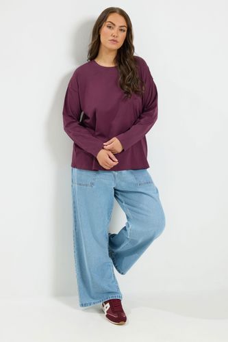 Tshirt À Manches Longues Prune Size 44 - Yours - Modalova