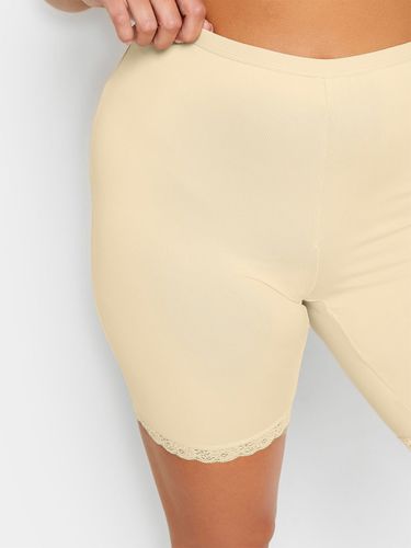 Short Taille Haute Antiirritations Bordé De Dentelle Couleur Size 46-48 - Yours - Modalova