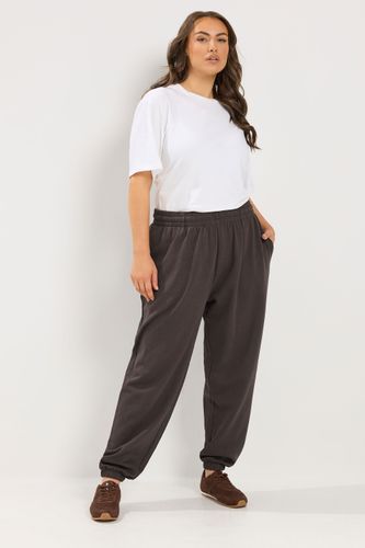 Pantalon De Jogging Marron Chocolat Resserré Aux Chevilles Size 62-64 - Yours - Modalova