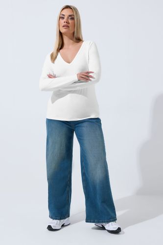 Top Blanc À Manches Longues Size 48 - Limited Collection - Modalova