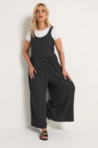 Combinaison Texturée À Pois Noir Size 44 - Yours - Modalova