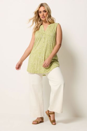Blouse Verte À Imprimé Cachemire Size 48 - Yours - Modalova