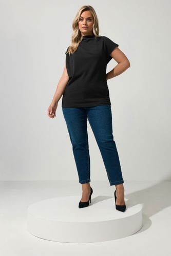 Top Noir À Épaules Drapées Size 38 - Yours London - Modalova