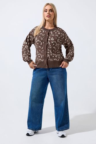 Cardigan Marron À Imprimé Cerf Size 50-52 - Limited Collection - Modalova