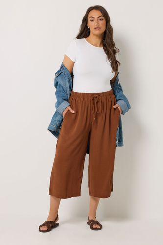 Jupeculotte Courte En Sergé Brûlé Size 46 - Yours - Modalova