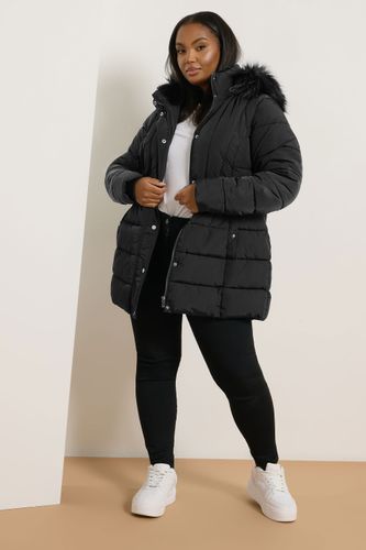 Yours Doudoune Courte Noire Size 48 - Yours - Modalova