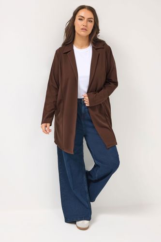 Blazer Long Marron Chocolat Size 42 - Yours - Modalova