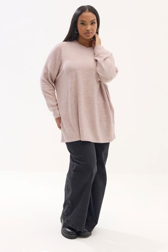 Pull Grande Taille Doux Rose Pâle Size 42 - Yours - Modalova