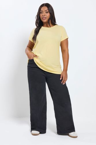 Tshirt Basique Jaune Size 50-52 - Yours - Modalova