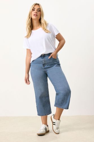 Jean Court Bleu Moyen Large Size 50 - Yours - Modalova
