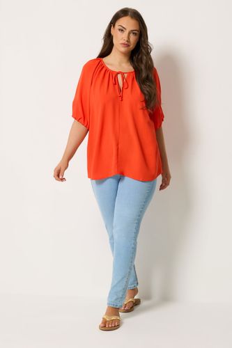 Blouse À Manches Ballon Size 48 - Yours - Modalova