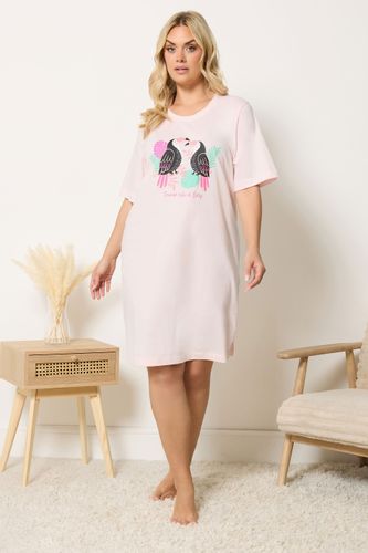 Chemise De Nuit Rose « Toucan Take It Easy » Size 58-60 - Yours - Modalova