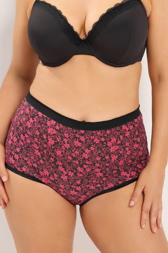 Et Lot De 5 Culottes Couvrantes Rouges À Imprimé Petites Fleurssize 62-64 - Yours - Modalova