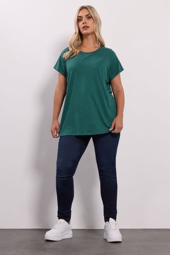 Yours Tshirt Vert Forêt Size 58-60 - Yours - Modalova