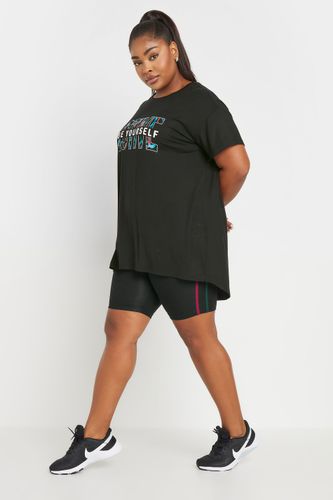 Active Cycliste Noir Stretch Doubles Bandes Size 58-60 - Yours - Modalova