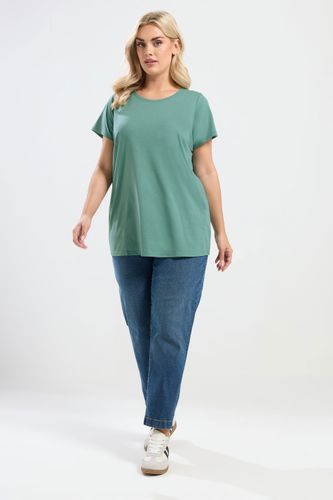 Tshirt Basique Vert Clair Size 44 - Yours - Modalova