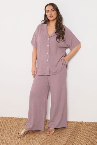 Chemise Rose Texturée Size 48 - Yours - Modalova