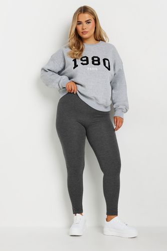 Legging Gris Toucher Doux Size 42 - Yours - Modalova
