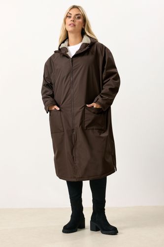 Imperméable Doublé En Polaire Marron Size 42-46 - Yours - Modalova