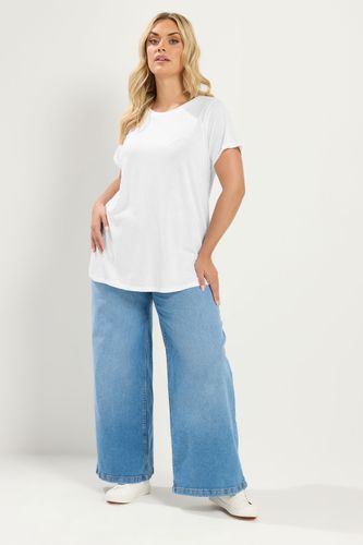 Tshirt Basique Blanc Size 66-68 - Yours - Modalova