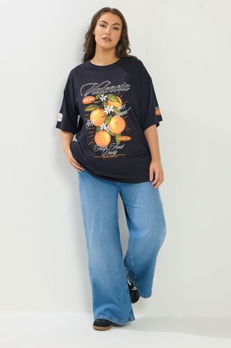Tshirt Décontracté « Valencia » Bleu Marine Size 50-52 - Yours - Modalova
