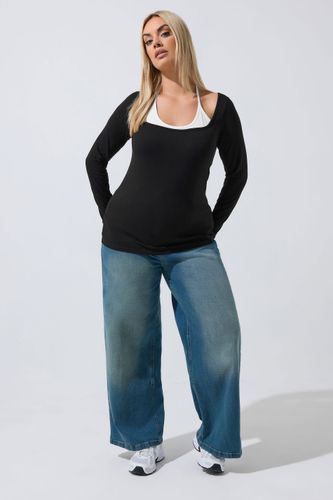 Top 2 En 1 Noir Et Blanc Size 40 - Limited Collection - Modalova