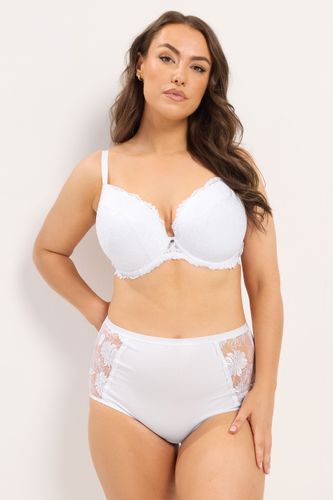 Soutiengorge Anja Rembourré En Dentelle Blanc Size 100B - Yours - Modalova