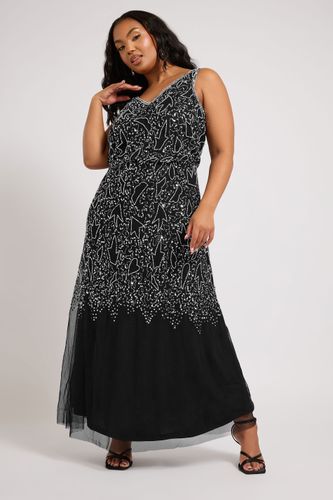 Luxe Robe Longue Noire À Sequinssize 44 - Luxe: Ultimate Embellishment - Modalova