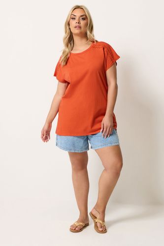 Tshirt À Mancherons Size 48 - Yours - Modalova