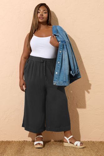 Culotte En Chambray Noir Size 50-52 - Yours - Modalova