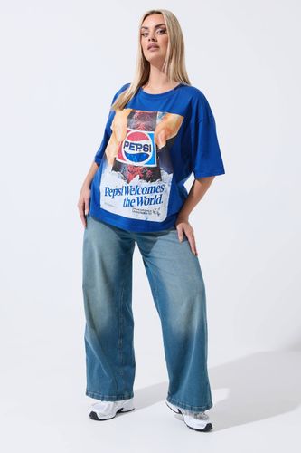Pepsi Tshirt Bleu « Pepsi Welcomes The World »Size 42 - Limited Collection - Modalova