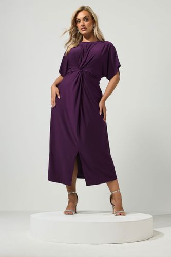 Robe Nouée Devant Rouge Foncé Size 42 - Yours London - Modalova