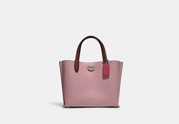 Borsa larga Willow 24 a blocchi di colore - COACH - Modalova