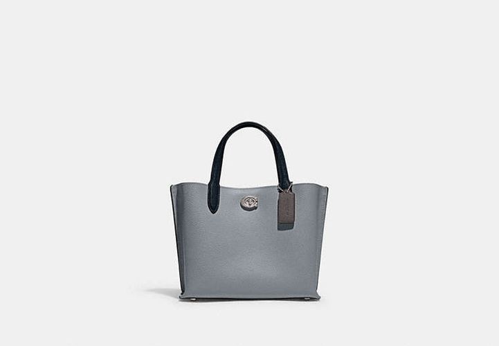 Borsa larga Willow 24 a blocchi di colore - COACH - Modalova