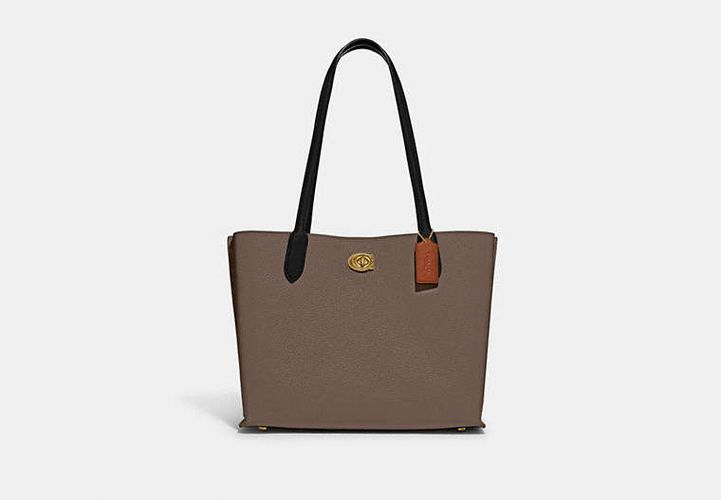 Cabas Willow Color Block Avec Intérieur - COACH - Modalova
