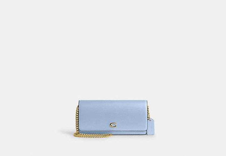Long portefeuille Evie avec chaîne - COACH - Modalova