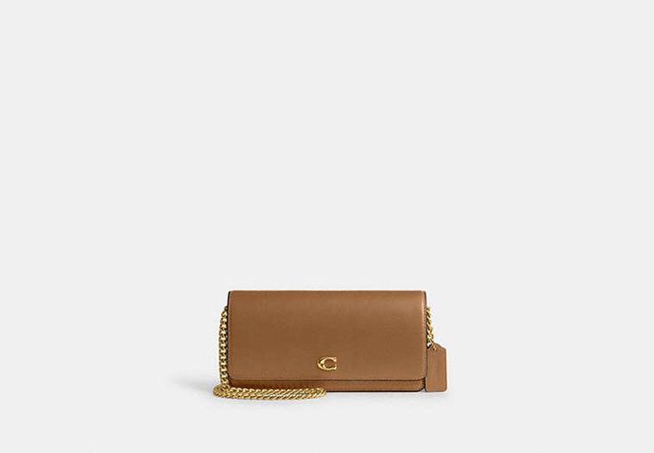 Long portefeuille Evie avec chaîne - COACH - Modalova