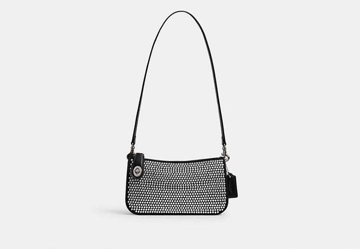 Sac à porté-épaule Penn avec cristal - COACH - Modalova