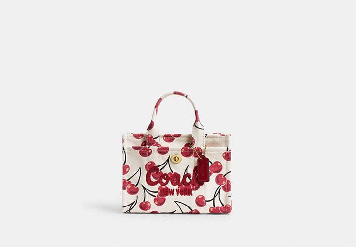 Cabas cargo 20 avec imprimé à cerises - COACH - Modalova
