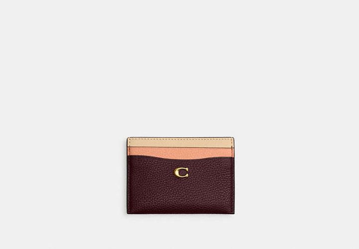 Porte-cartes Essentiel color block - COACH - Modalova