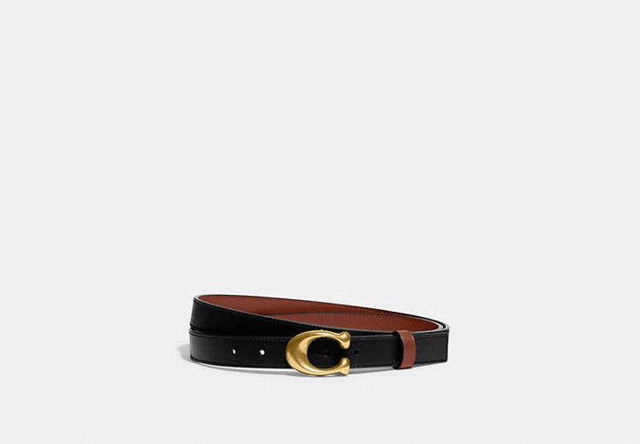 Ceinture Réversible Sur Mesure à Boucle C Sculptée - COACH - Modalova