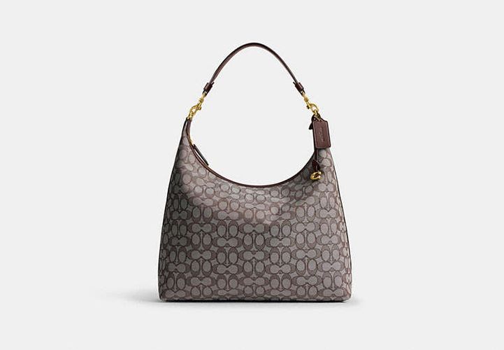 Sac épaule Juliet 38 En Jacquard Exclusif - COACH - Modalova