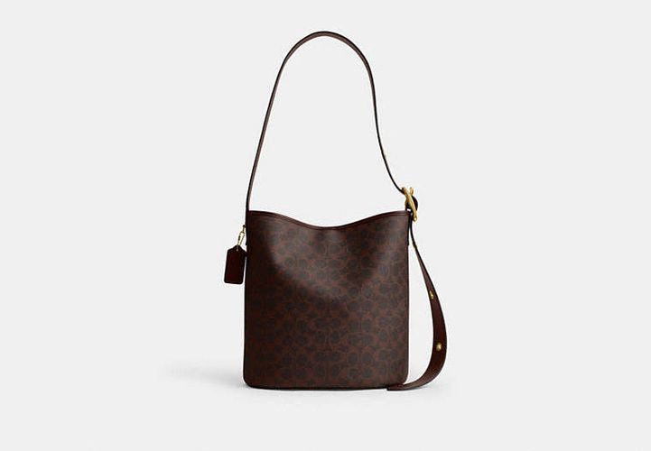 Sac Seau Bleecker En Toile Exclusive - COACH - Modalova