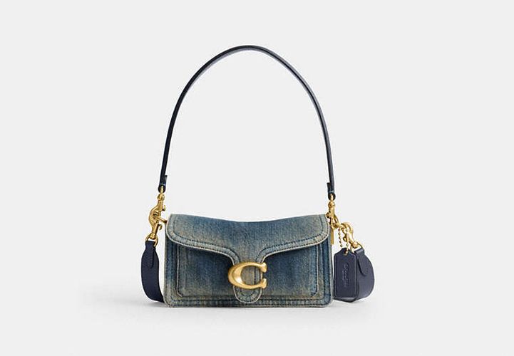 Sac épaule Tabby 20 En Denim De Coton Régénéré - COACH - Modalova