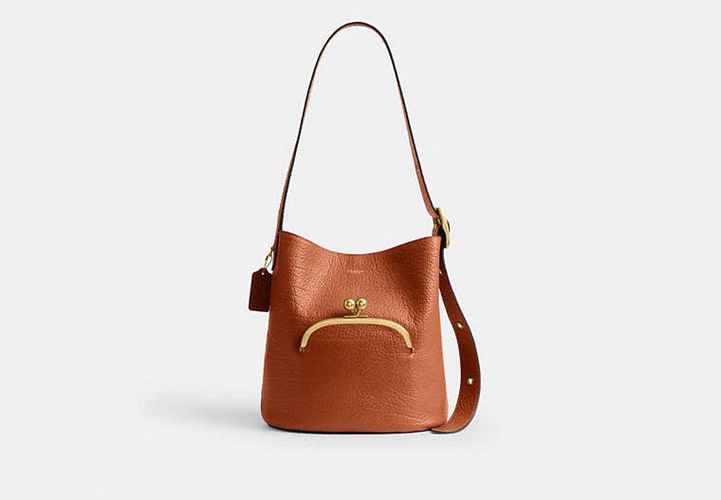 Sac Seau Bleecker Avec Fermoir Bourse - COACH - Modalova