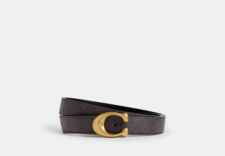Ceinture Réversible à Boucle « C » Sculptée, 25 Mm - COACH - Modalova