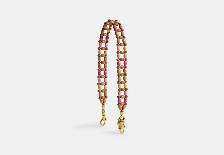 Bandoulière En Perles De Bois - COACH - Modalova