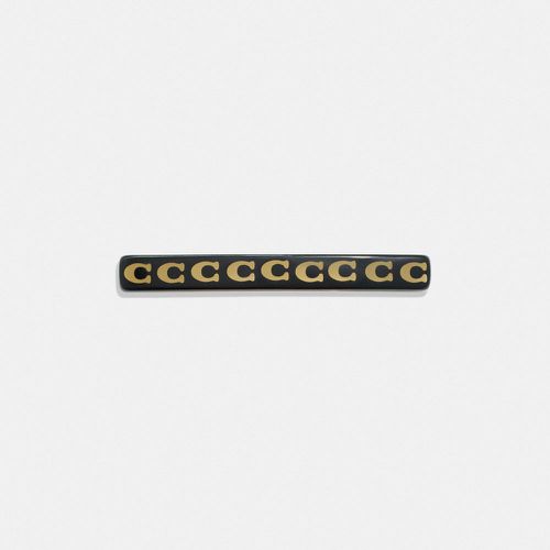 Fine barrette pour cheveux en résine exclusive - COACH - Modalova